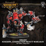 drago khador character heavy warjack